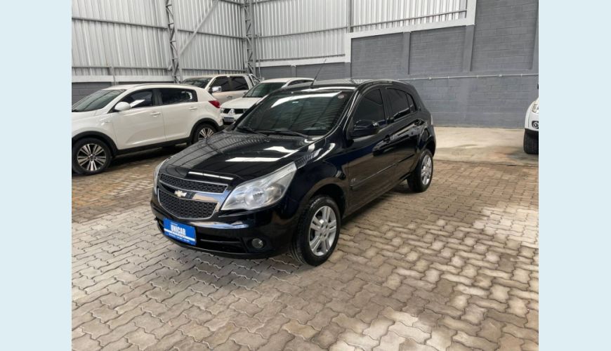 CHEVROLET AGILE 1.4 MPFI LTZ 8V FLEX 4P MANUAL - PRETO - 2012 Foto 2 (Grande)