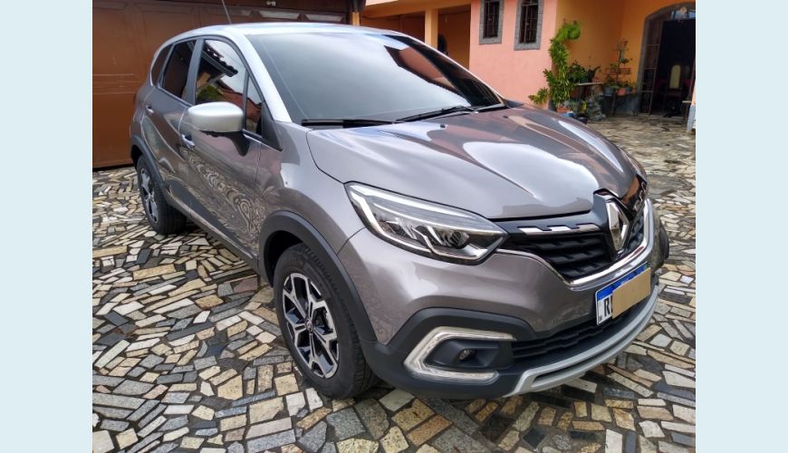 RENAULT CAPTUR ICONIC 1.3 TB 16V FLEX 5P AUT. - CINZA - 2022 Foto 2 (Grande)