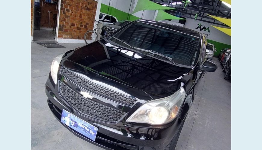 CHEVROLET AGILE 1.4 MPFI LT 8V FLEX 4P MANUAL - PRETO - 2012 Foto 2 (Grande)