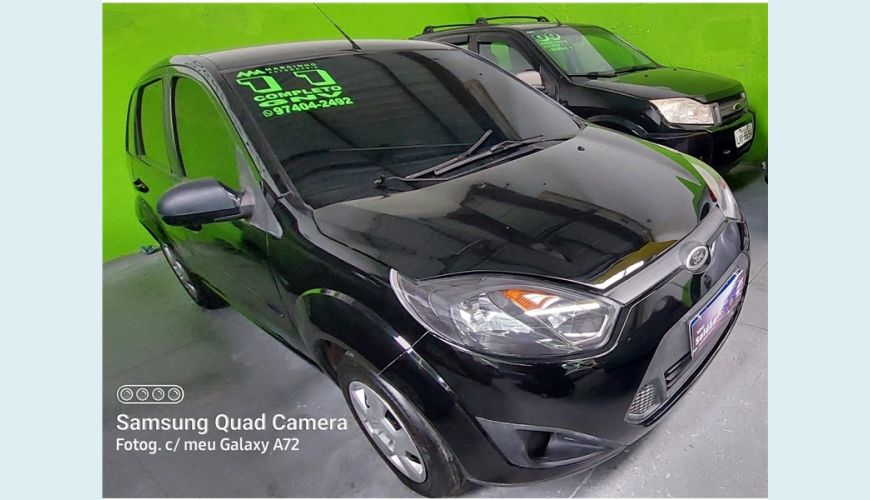 FORD FIESTA 1.0 ROCAM HATCH 8V FLEX 4P MANUAL - PRETO - 2011 Foto 2 (Grande)