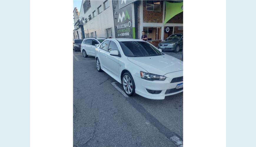 MITSUBISHI LANCER 2.0 16V 4P AUT. - BRANCO - 2013 Foto 2 (Grande)