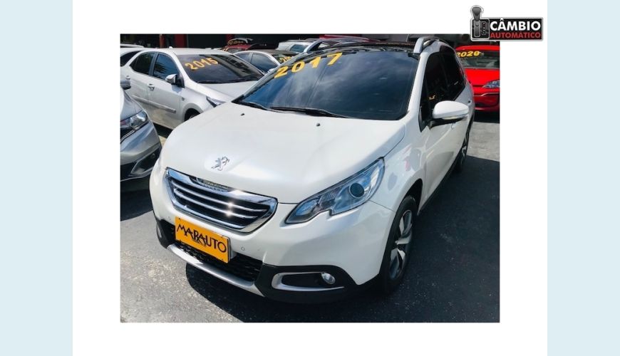 PEUGEOT 2008 1.6 16V FLEX GRIFFE 4P AUT. - BRANCO - 2017 Foto 2 (Grande)