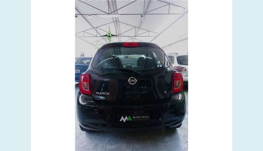 NISSAN MARCH 1.0 S 12V FLEX 4P MANUAL - PRETO - 2017 Foto 2 (Grande)
