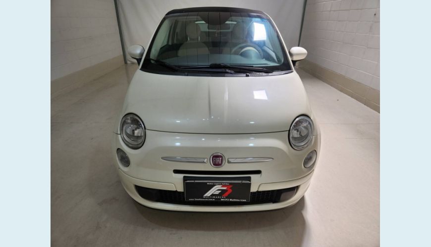 FIAT 500 1.4 CABRIO 8V FLEX 2P AUT. - BRANCO - 2015 Foto 2 (Grande)