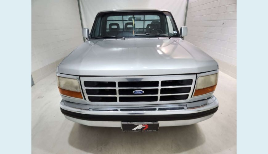 FORD F-1000 4.3 XLT 4X4 CS TURBO DIESEL 2P MANUAL - PRATA - 1998 Foto 2 (Grande)
