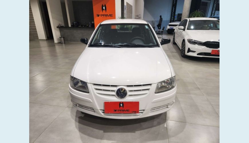 VOLKSWAGEN GOL 1.0 MI 8V FLEX 4P MANUAL G.IV - BRANCO - 2014 Foto 2 (Grande)