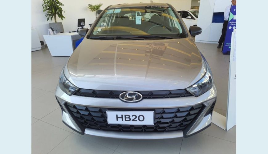 HYUNDAI HB 20 1.0 12V FLEX SENSE MANUAL - PRATA - 2023 Foto 2 (Grande)