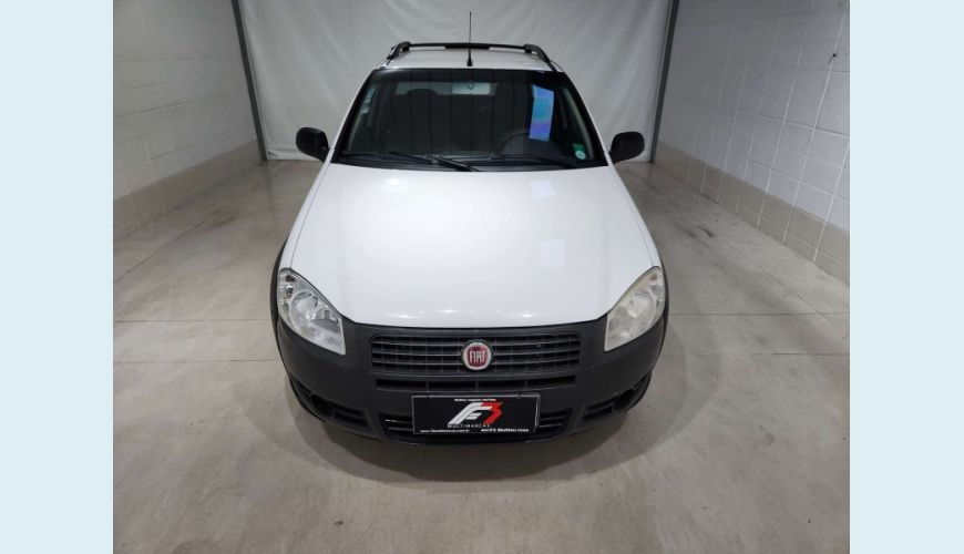 FIAT STRADA 1.4 MPI WORKING CE 8V FLEX 2P MANUAL - BRANCO - 2013 Foto 2 (Grande)