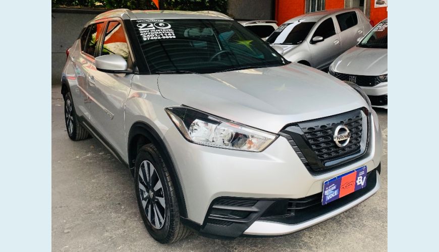 NISSAN KICKS S 1.6 16V FLEX 5P AUT. - PRATA - 2020 Foto 2 (Grande)