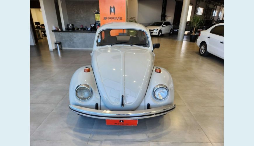 VOLKSWAGEN FUSCA 1.3 8V 2P MANUAL - CINZA - 1985 Foto 2 (Grande)