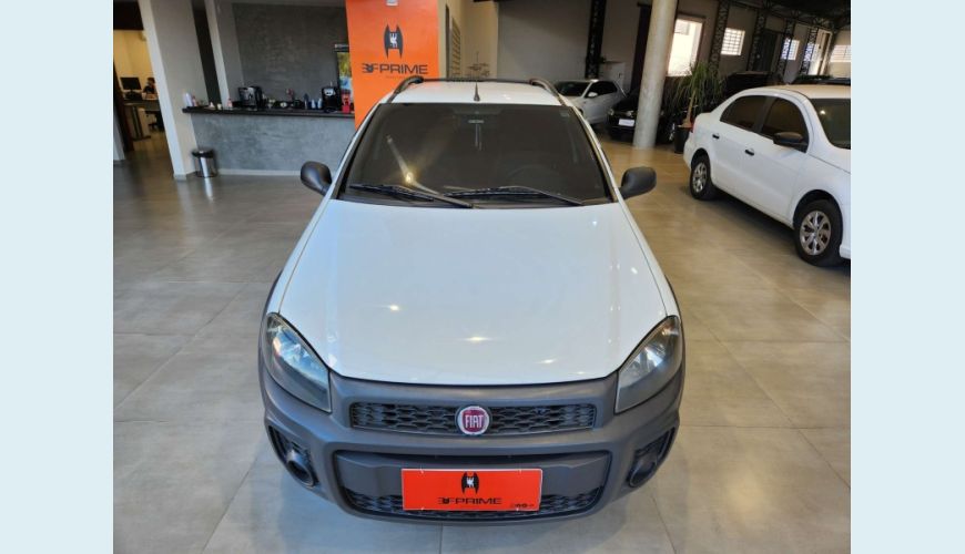 FIAT STRADA 1.4 MPI HARD WORKING CD 8V FLEX 3P MANUAL - BRANCO - 2018 Foto 2 (Grande)