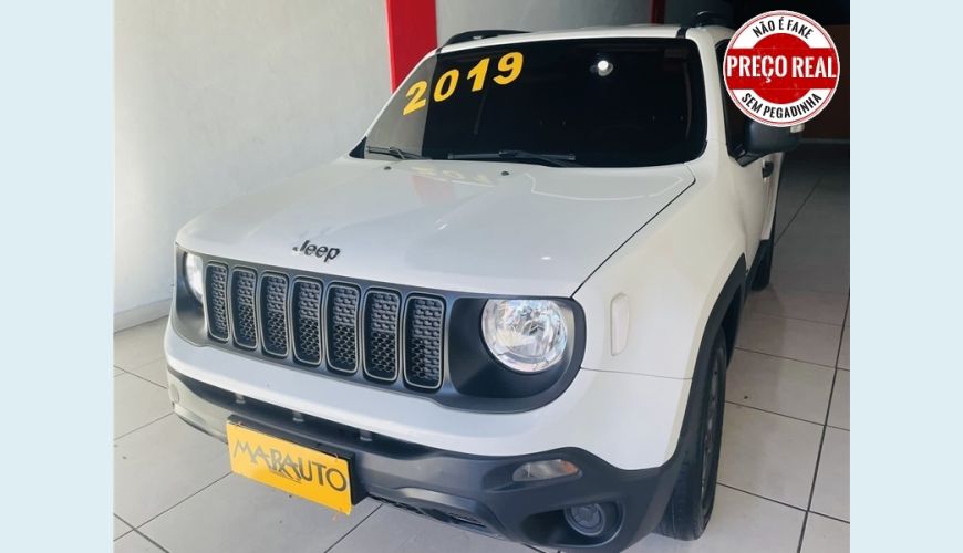 JEEP RENEGADE 1.8 16V FLEX SPORT 4P MANUAL - BRANCO - 2019 Foto 2 (Grande)