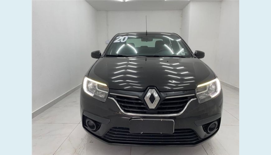 RENAULT LOGAN 1.0 12V SCE FLEX ZEN MANUAL - PRETO - 2020 Foto 2 (Grande)