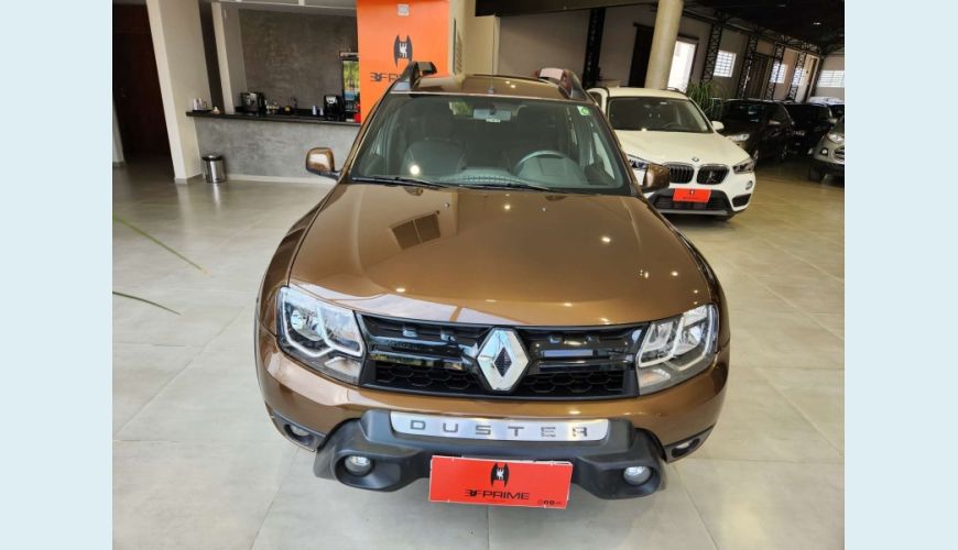 RENAULT DUSTER 1.6 DYNAMIQUE 4X2 16V FLEX 4P MANUAL - MARROM - 2017 Foto 2 (Grande)