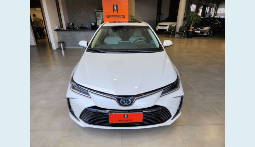 TOYOTA COROLLA 1.8 VVT-I HYBRID FLEX ALTIS PREMIUM CVT - BRANCO - 2022 Foto 2 (Grande)