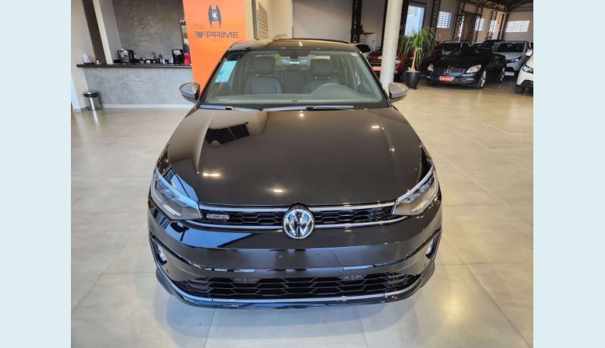 VOLKSWAGEN VIRTUS 1.4 250 TSI EXCLUSIVE AUT. - PRETO - 2024 Foto 2 (Grande)