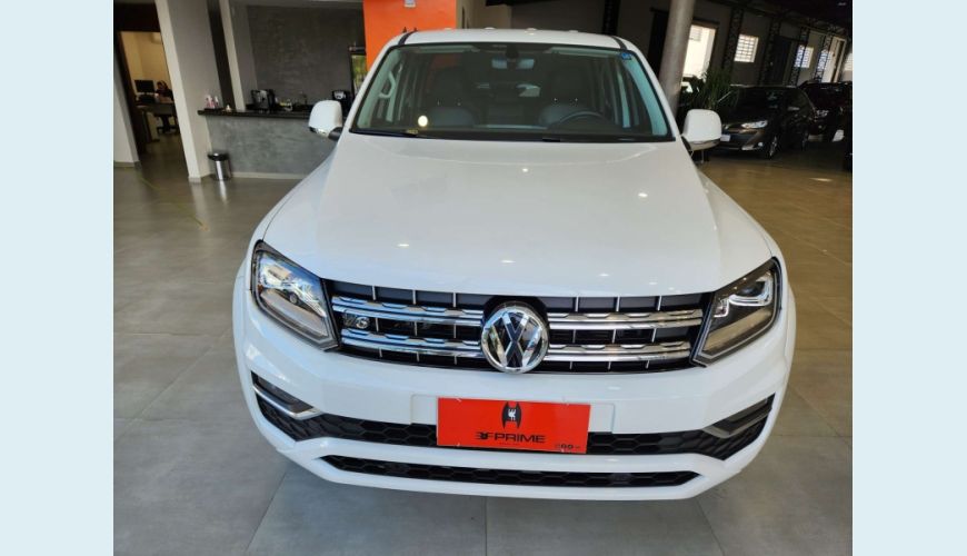 VOLKSWAGEN AMAROK 2.0 HIGHLINE 4X4 CD 16V TURBO INTERCOOLER DIESEL 4P AUT. - BRANCO - 2018 Foto 2 (Grande)