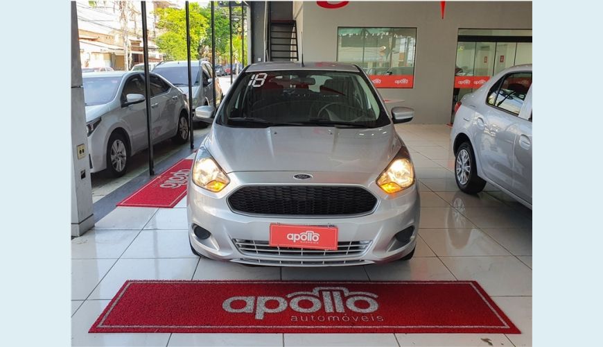 FORD KA 1.0 TI-VCT FLEX SE MANUAL - PRATA - 2018 Foto 2 (Grande)