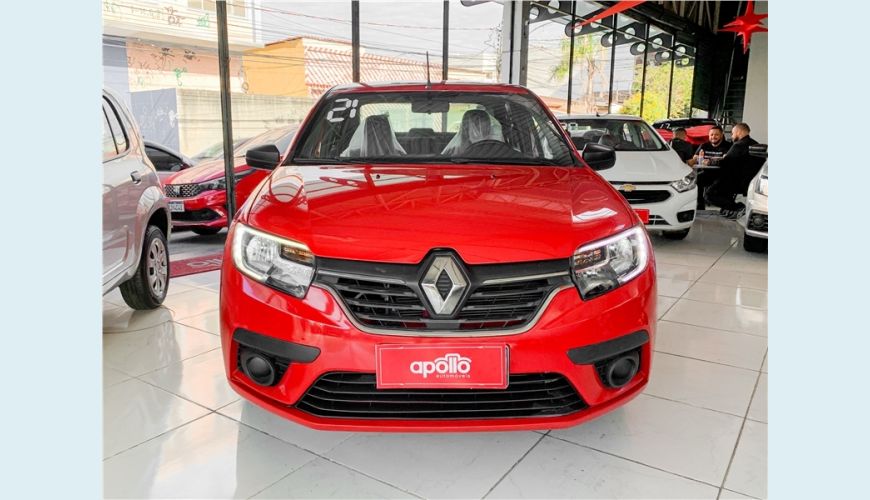 RENAULT LOGAN 1.0 12V SCE FLEX LIFE MANUAL - PRATA - 2021 Foto 2 (Grande)