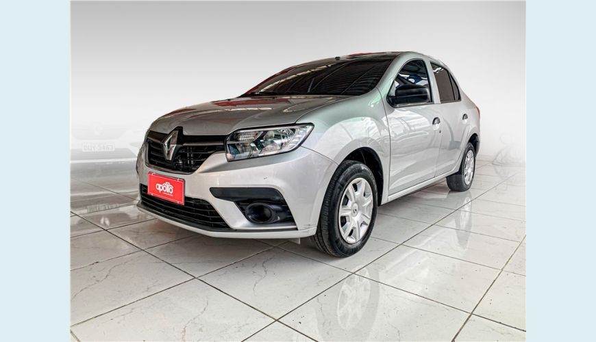 RENAULT LOGAN 1.0 12V SCE FLEX LIFE MANUAL - PRATA - 2021 Foto 2 (Grande)