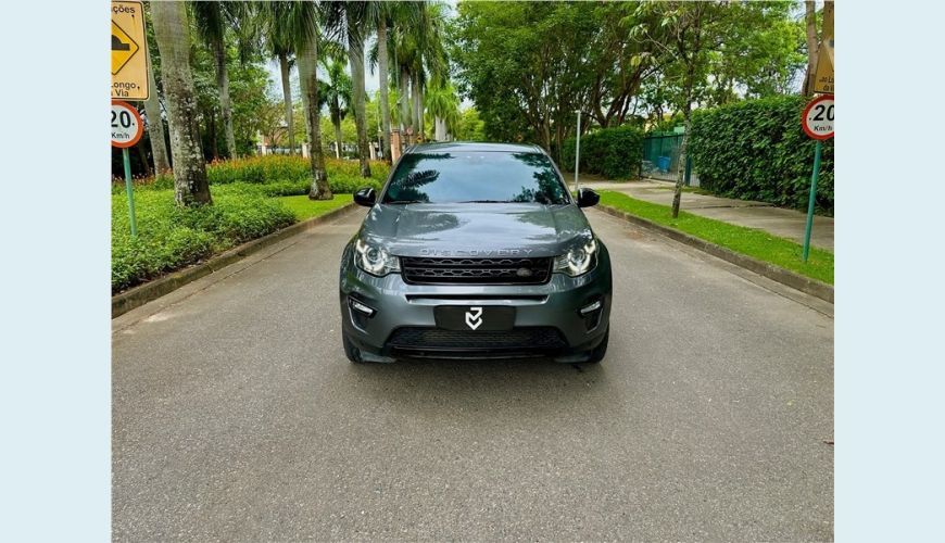 LAND ROVER DISCOVERY SPORT 2.2 16V SD4 TURBO DIESEL HSE 4P AUT. - CINZA - 2016 Foto 2 (Grande)