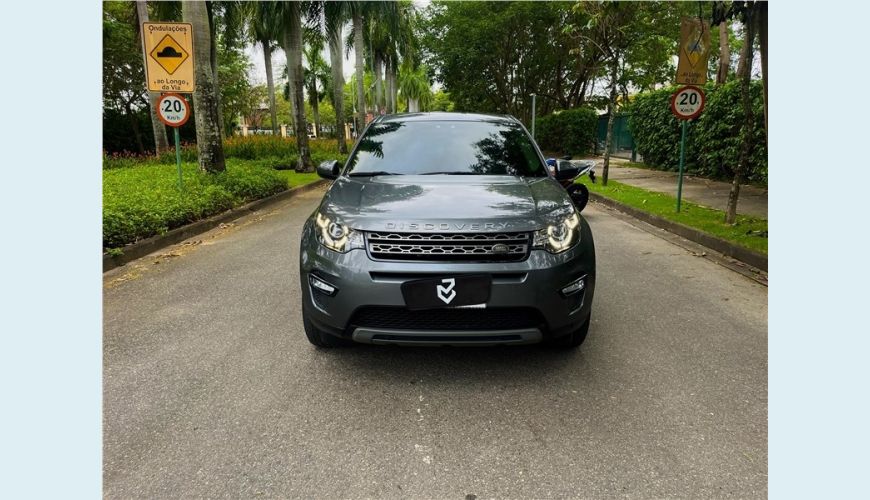 LAND ROVER DISCOVERY SPORT 2.0 16V SI4 TURBO FLEX SE 4P AUT. - CINZA - 2018 Foto 2 (Grande)