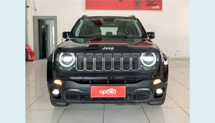 JEEP RENEGADE 1.8 16V FLEX LONGITUDE 4P AUT. - PRETO - 2021 Foto 2 (Grande)