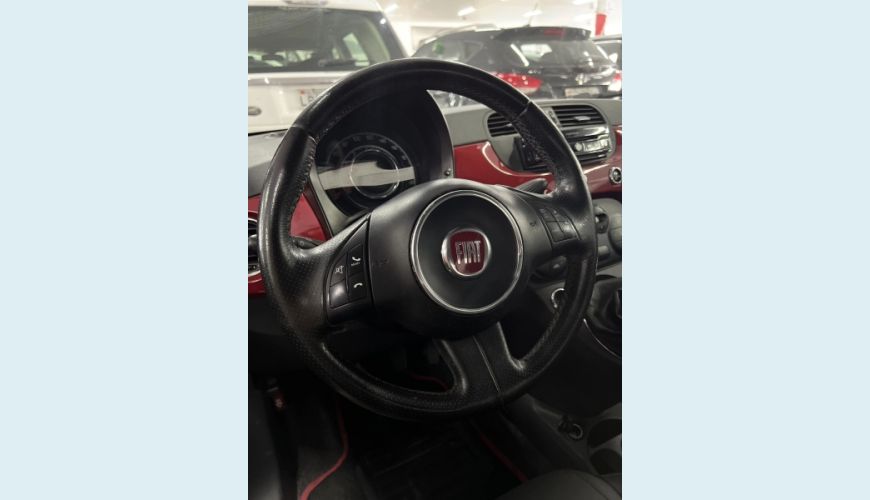 FIAT 500 1.4 SPORT AIR 16V 2P MANUAL - VERMELHO - 2012 Foto 2 (Grande)