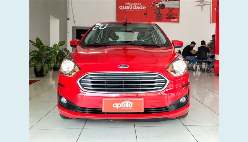 FORD KA 1.5 TI-VCT FLEX SE PLUS SEDAN AUT. - VERMELHO - 2020 Foto 2 (Grande)