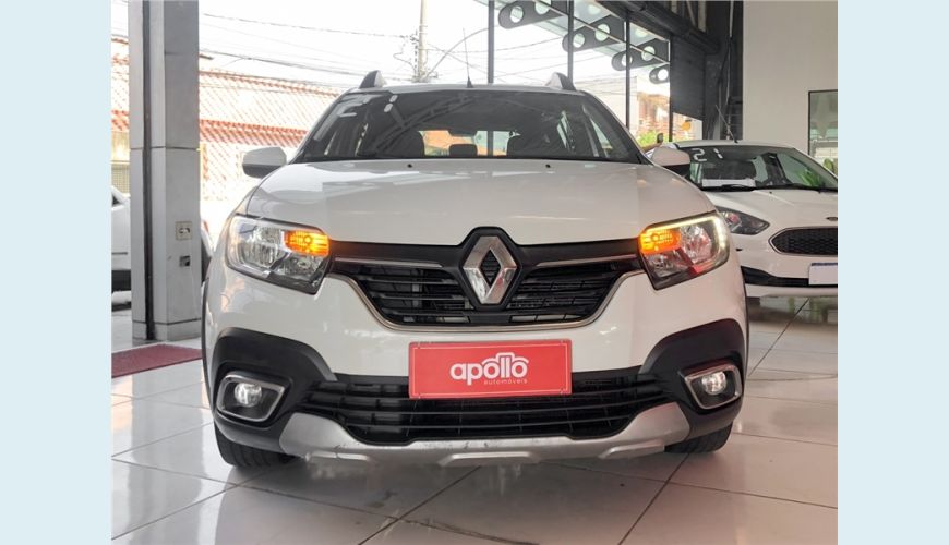 RENAULT SANDERO STEPWAY 1.6 16V SCE FLEX ZEN MANUAL - BRANCO - 2021 Foto 2 (Grande)