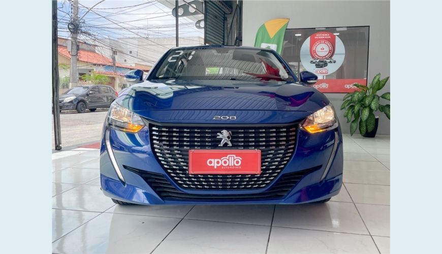 PEUGEOT 208 1.6 16V FLEX ACTIVE AT6 - AZUL - 2022 Foto 2 (Grande)