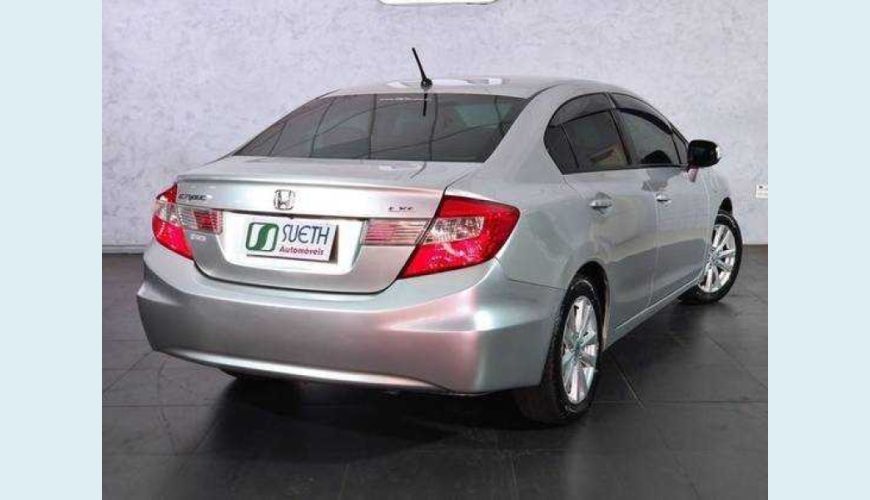 HONDA CIVIC NEW LXL 1.8 16V I-VTEC AUT. FLEX - PRATA - 2013 Foto 2 (Grande)
