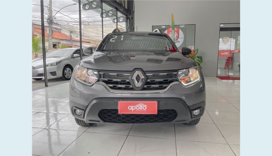 RENAULT DUSTER 1.6 16V SCE FLEX ZEN X-TRONIC - CINZA - 2021 Foto 2 (Grande)