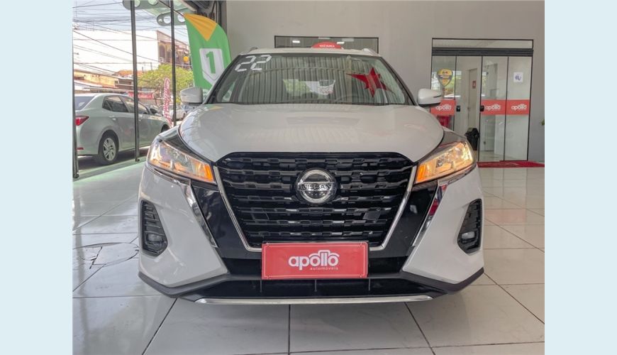 NISSAN KICKS 1.6 16V FLEXSTART ADVANCE XTRONIC - BRANCO - 2022 Foto 2 (Grande)