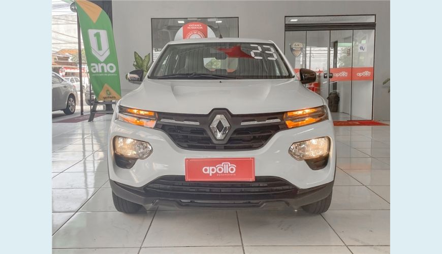 RENAULT KWID 1.0 12V SCE FLEX INTENSE MANUAL - BRANCO - 2023 Foto 2 (Grande)