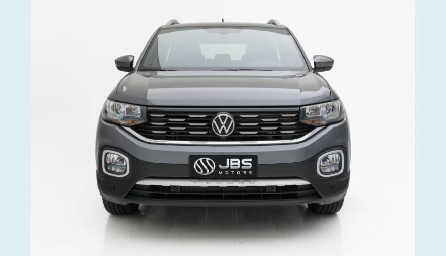 VOLKSWAGEN T-CROSS 1.4 250 TSI TOTAL FLEX HIGHLINE AUT. - CINZA - 2023 Foto 2 (Grande)