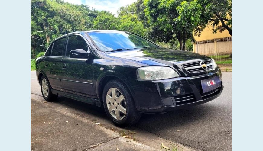 CHEVROLET ASTRA SEDAN ADVANTAGE - PRETO - 2009 Foto 2 (Grande)