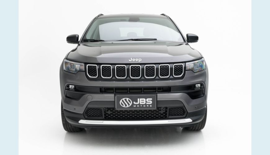 JEEP COMPASS 1.3 T270 TURBO FLEX LONGITUDE AT6 - CINZA - 2023 Foto 2 (Grande)