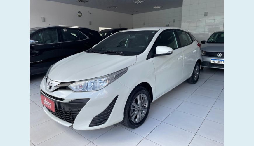 TOYOTA YARIS 1.5 16V FLEX XL PLUS CONNECT MULTIDRIVE - BRANCO - 2020 Foto 2 (Grande)