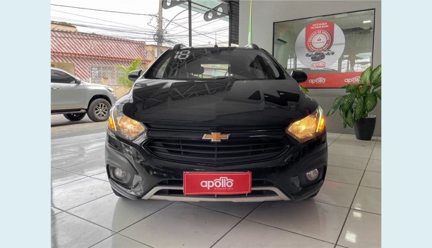 CHEVROLET ONIX 1.4 MPFI ACTIV 8V FLEX 4P AUT. - PRETO - 2018 Foto 2 (Grande)
