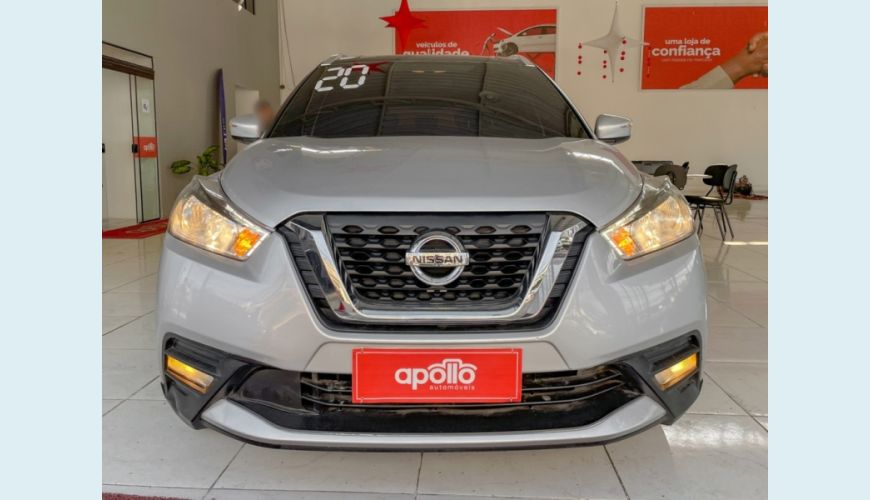 NISSAN KICKS 1.6 16V FLEXSTART SV 4P XTRONIC - PRATA - 2020 Foto 2 (Grande)