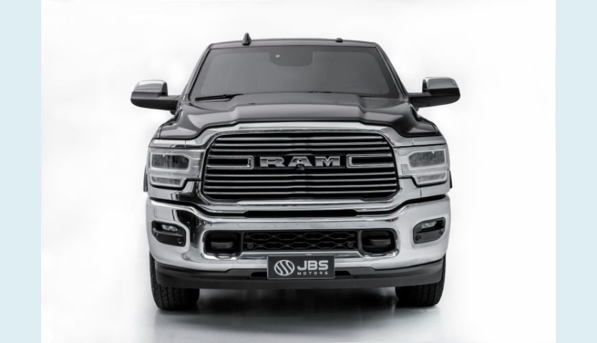 DODGE RAM 3500 6.7 I6 TURBO DIESEL LARAMIE CD 4X4 AUT. - CINZA - 2022 Foto 2 (Grande)