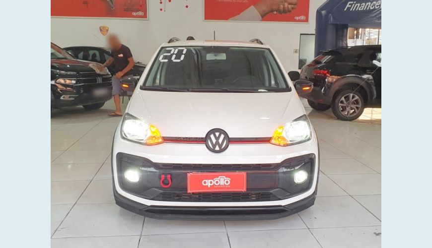 VOLKSWAGEN UP 1.0 170 TSI TOTAL FLEX XTREME 4P MANUAL - BRANCO - 2020 Foto 2 (Grande)