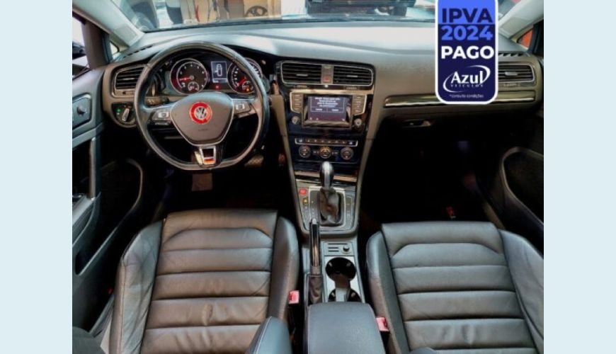 VOLKSWAGEN GOLF 1.4 TSI VARIANT HIGHLINE 16V 4P AUT. - PRETO - 2015 Foto 2 (Grande)