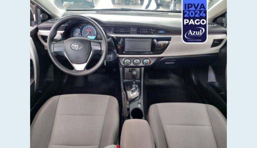 TOYOTA COROLLA 1.8 GLI 16V FLEX 4P AUT. - CINZA - 2016 Foto 2 (Grande)