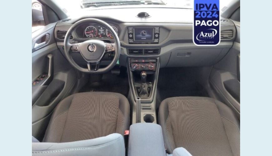 VOLKSWAGEN T-CROSS 1.0 200 TSI TOTAL FLEX AUT. - CINZA - 2020 Foto 2 (Grande)