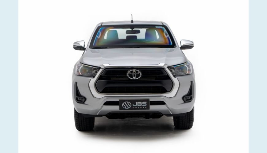 TOYOTA HILUX 2.8 D-4D TURBO DIESEL CD SRV 4X4 AUT. - PRATA - 2024 Foto 2 (Grande)