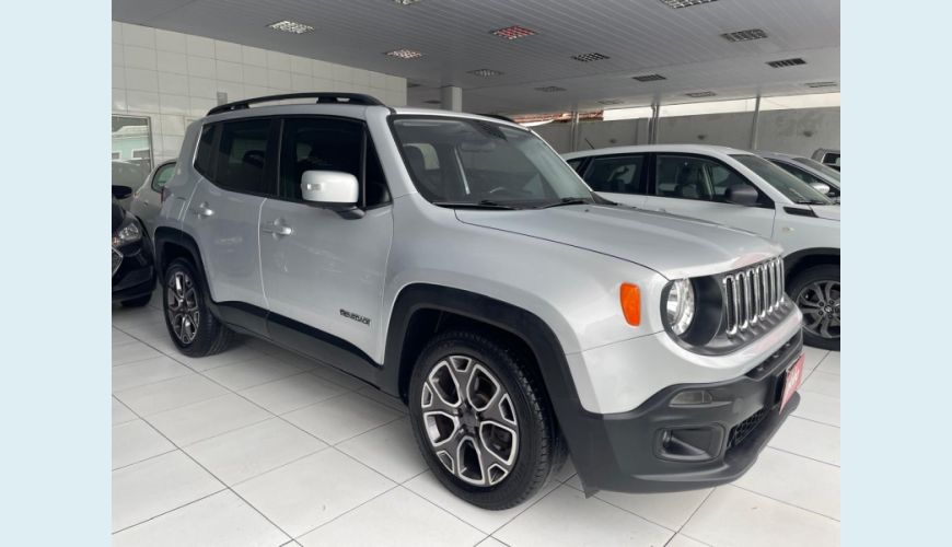 JEEP RENEGADE 1.8 16V FLEX LONGITUDE 4P AUT. - PRATA - 2016 Foto 2 (Grande)