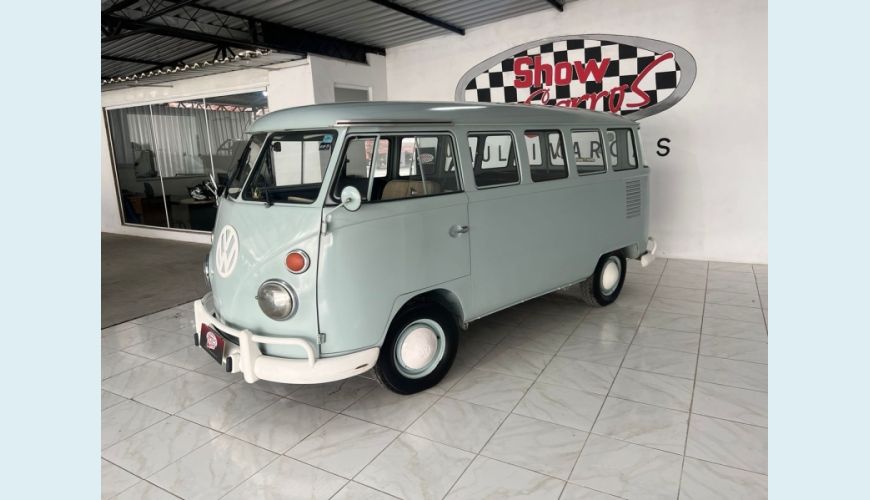 VOLKSWAGEN KOMBI 1.2 STD 8V 3P MANUAL - AZUL - 1970 Foto 2 (Grande)
