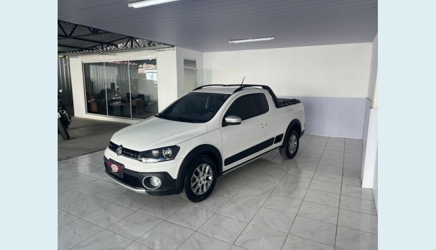 VOLKSWAGEN SAVEIRO 1.6 CROSS CE 16V FLEX 2P MANUAL - BRANCO - 2016 Foto 2 (Grande)